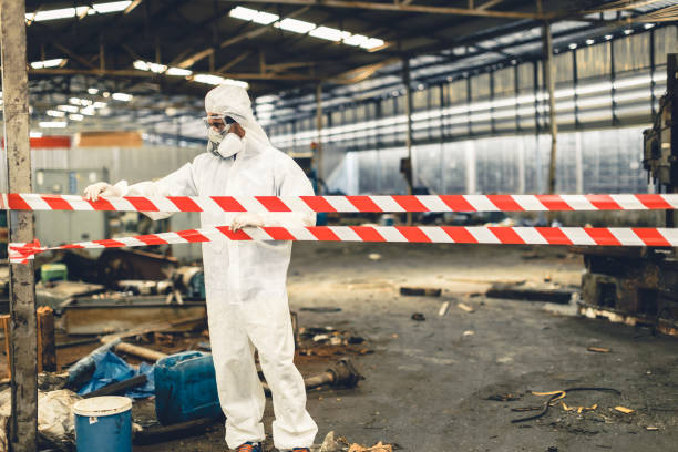 Professional Drug Lab Cleanup technician working in Homewood, CA